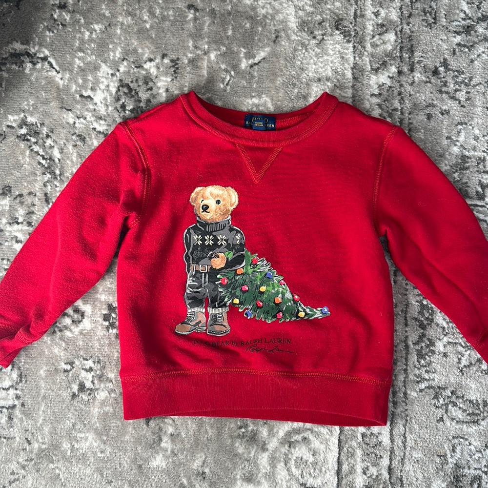 Boys Ralph Lauren holiday sweatshirt